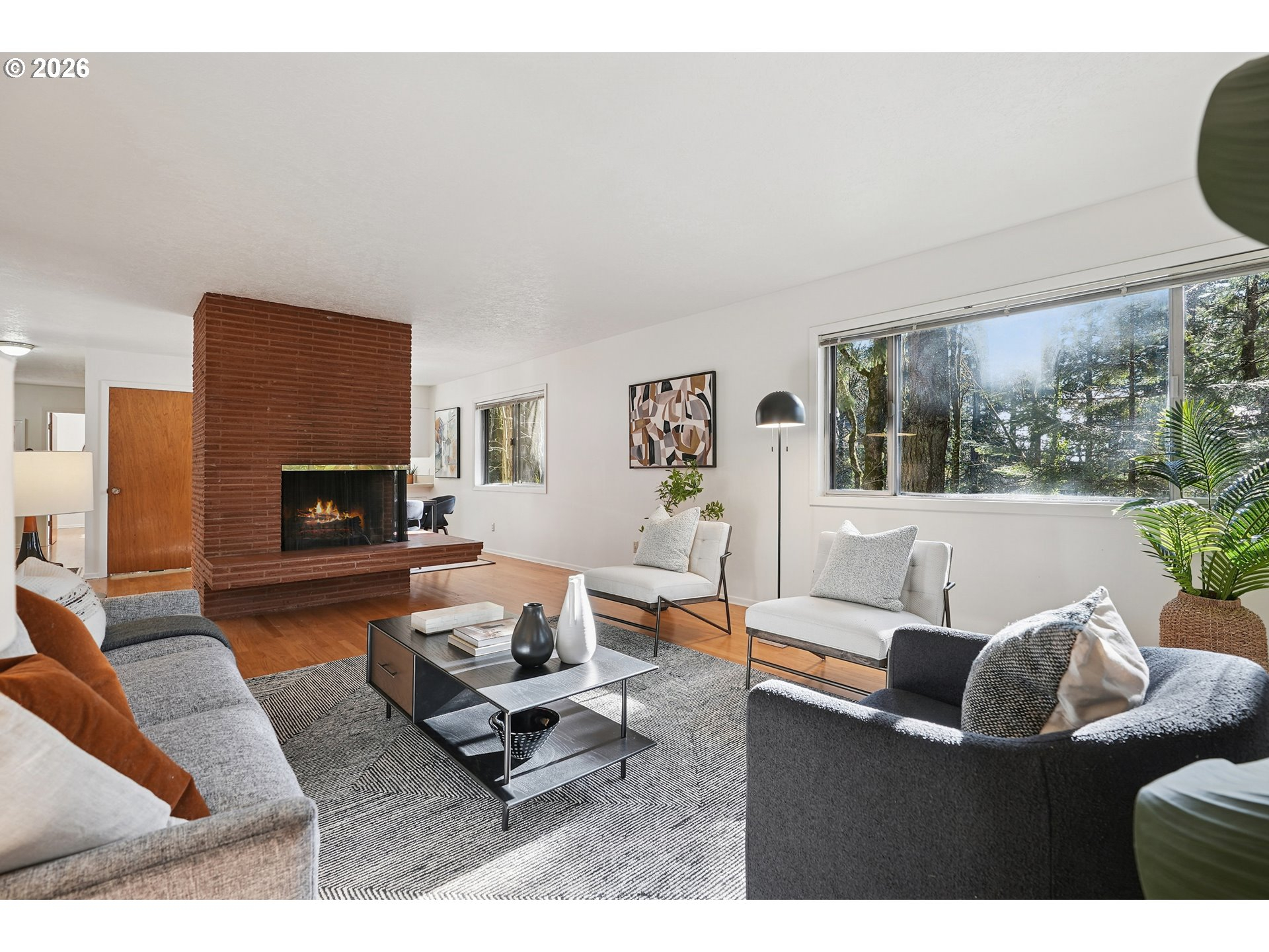 Living Room-View From