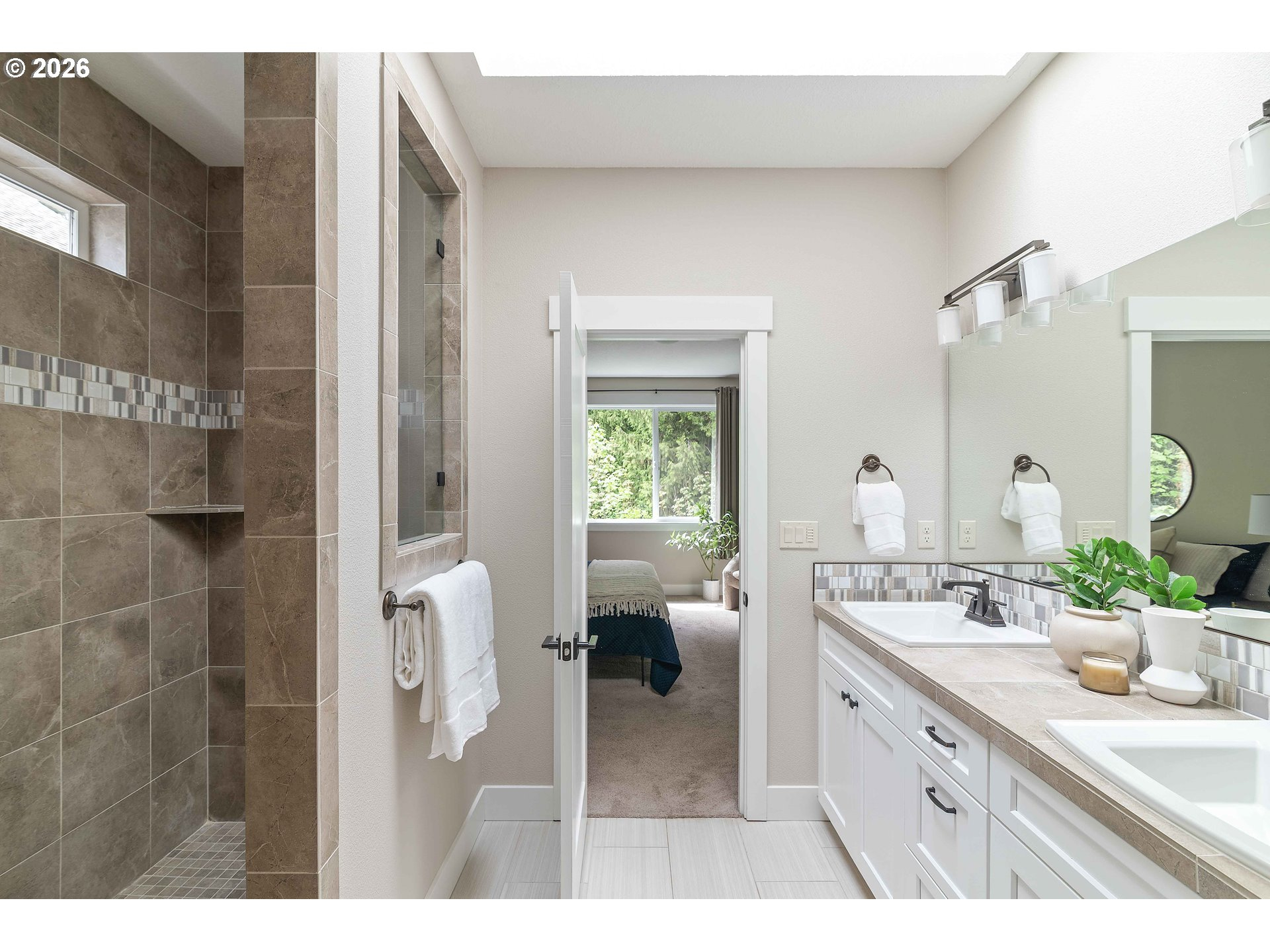 Bathroom, Attached-Walk in Shower