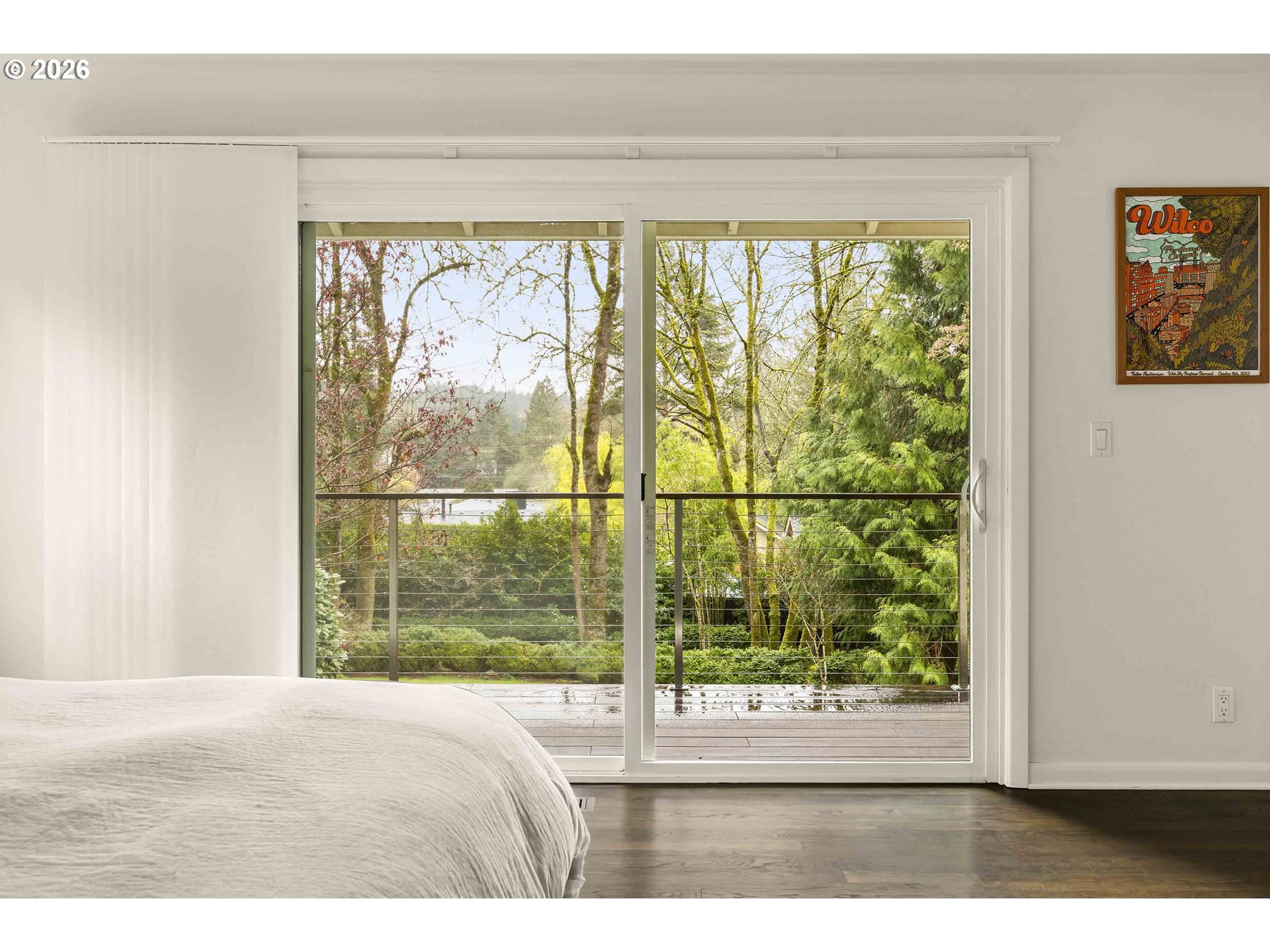 Bedroom, Owner's Suite-View From