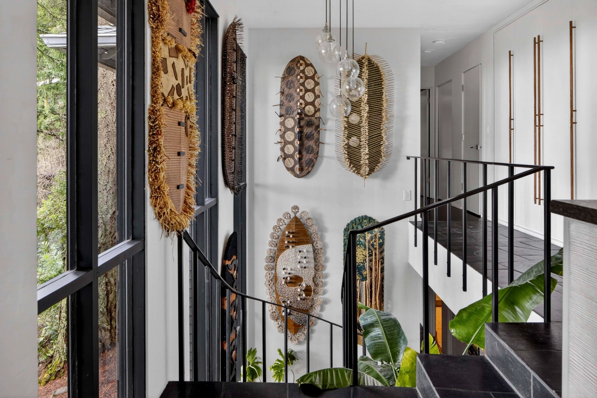 Staircase in the canopy: a Council Crest contemporary